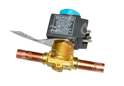 ventil solenoid Castel R290, NC, pájecí 10 mm ODS, s cívkou, 1068EX/M10A6